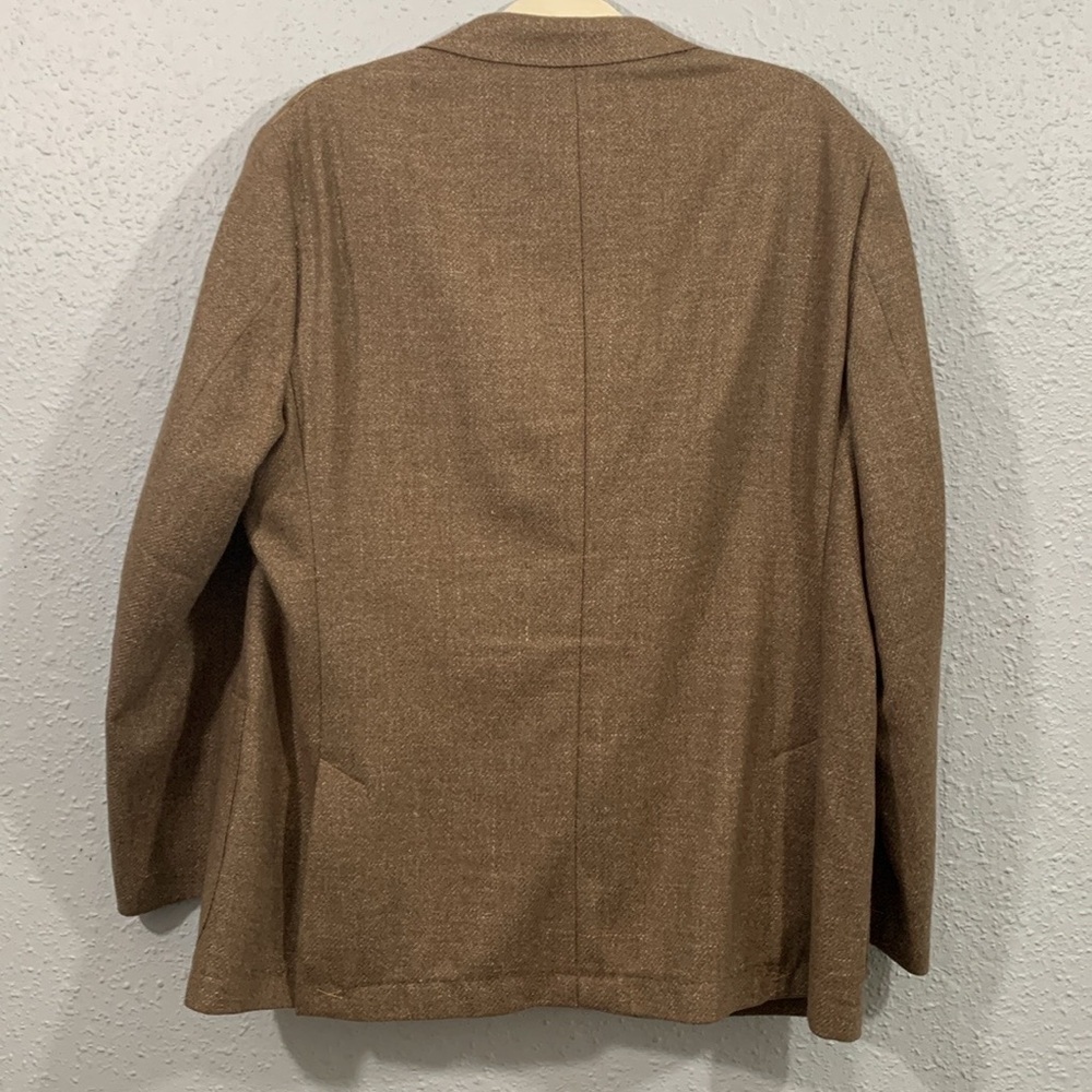 Hickey Freeman NEW Weightless T Model 120 Years Light Brown 2 Button Blazer - Picture 2 of 16
